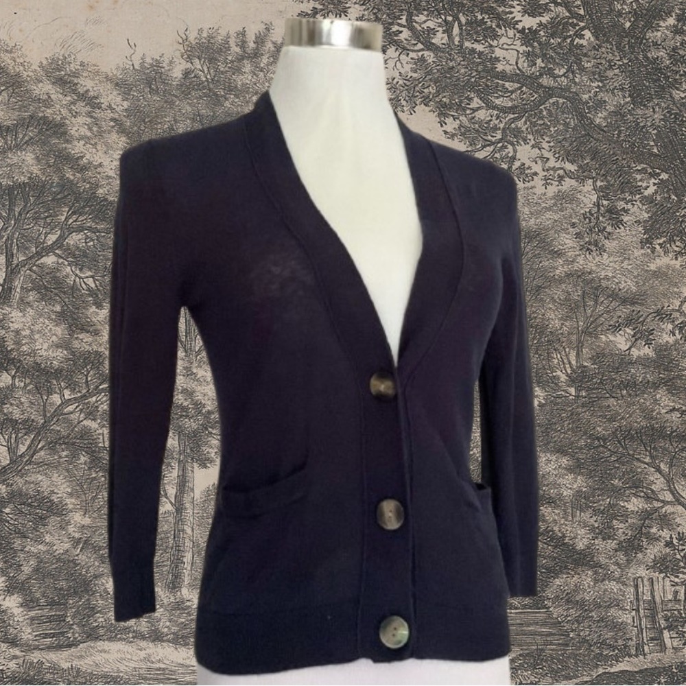 GAP navy cardigan
